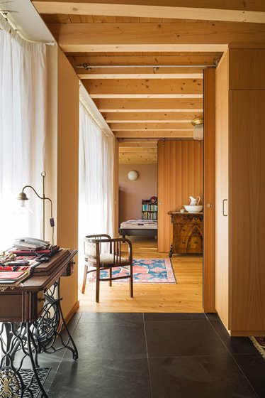 Vorzimmer, Umkleide und Schlaftrakt © Renate Schrattenecker-Fischer