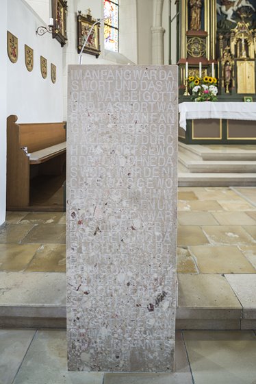 Ambo mit Text aus dem AT (in Zusammenarbeit mit Meinrad Mayrhofer) @ Renate Schrattenecker-Fischer