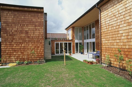 Eckhaus, Hofansicht nach Fertigstellung © Herbert Schrattenecker