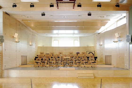 Geöffneter Bühnenraum @ Renate Schrattenecker-Fischer