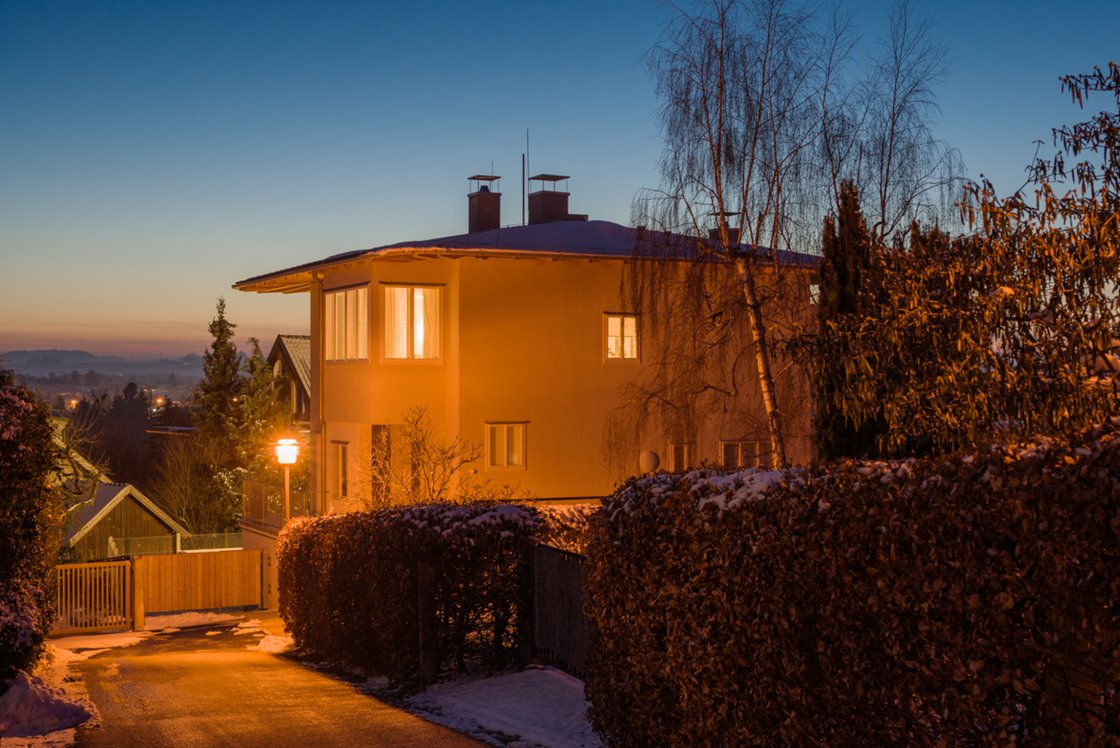 Abendstimmung, Nord-Ostansicht © Renate Schrattenecker-Fischer 