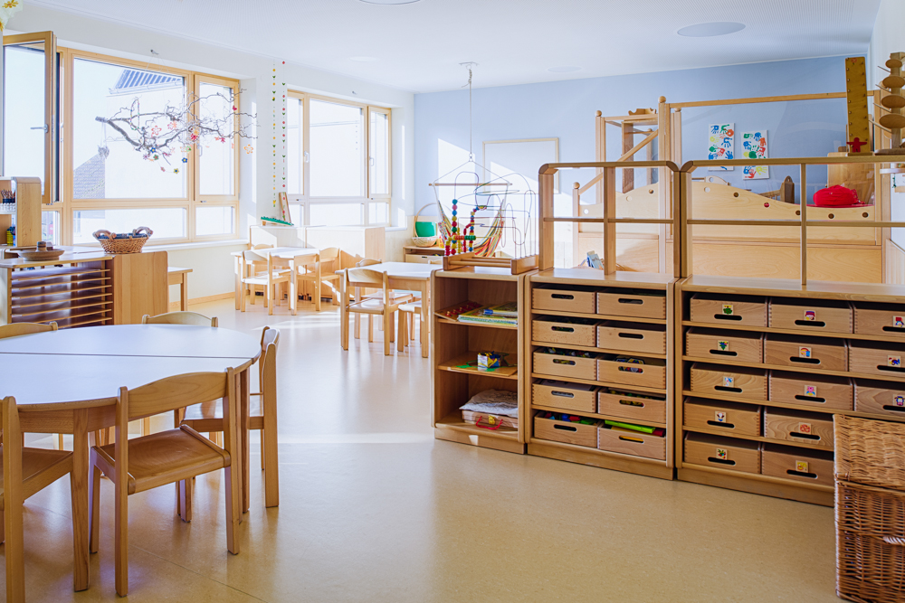 Gruppenraum im Kindergarten @ Renate Schrattenecker-Fischer